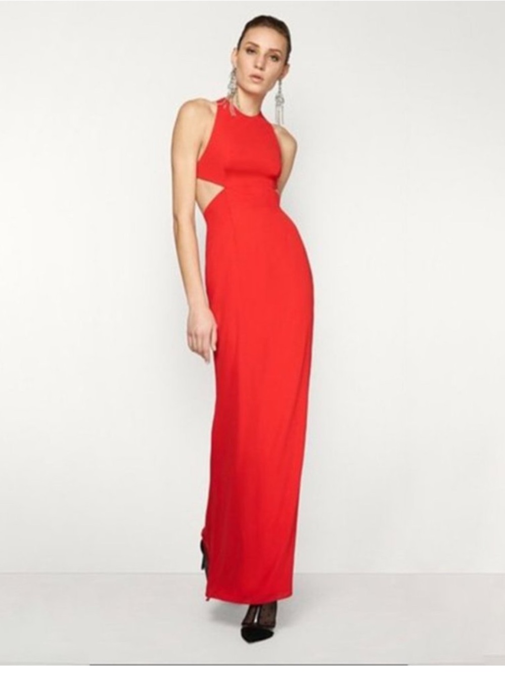Fame & Partners Axis Red Dress